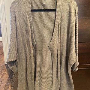 Madewell short sleeve cardigan